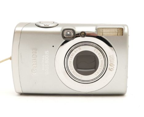 A Canon IXUS 800 IS compact digital camera, model no. PC1176.