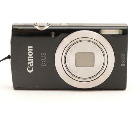 A Canon IXUS 185 compact digital camera, in original box.