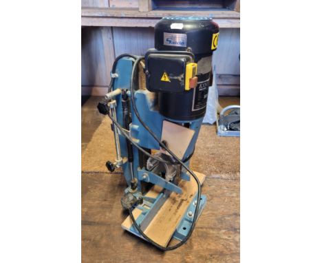 Axminster morticer pillar drill 230v 1HP serial number 1839.