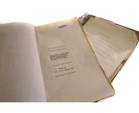 Two military related transcripts, one being the battle diary for an operation carried out by the Royal Marine Commandos from 