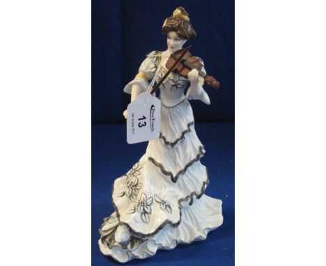 Royal Doulton bone china figurine 'Edwardian String Quartet - First Violin', HN3704, limited edition 102/1500.(B.P. 24% incl.