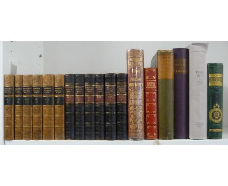 Wordsworth (William) The Poetical Works of William Wordsworth, 1836, Moxon, six volumes, portrait frontis, half calf; idem, T
