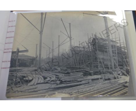 Low Walker Shipyard (Newcastle Upon Tyne) An interesting collection of photographs depicting shipbuilding on the River Tyne, 
