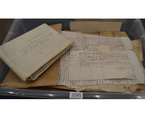 Indentures A collection of manuscript indentures and letters, 17th through to 20th century, predominantly Yorkshire interest,