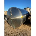Century Stainless Steel Tank, 2368 Gal, Serial# 1083-09, Rigging/ Loading Fee: $50