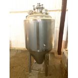 NEW Krones/ Cedarstone Industry Stainless Steel Jacketed Fermentation Tank, 4 BBL, Serial# CS19-47,