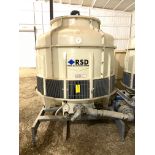 NEW RSD Fiberglass Cooling Tower, Model# RSD080, Serial# 19069, 1.5 HP, 230/460V, 3 Phase, Rigging/