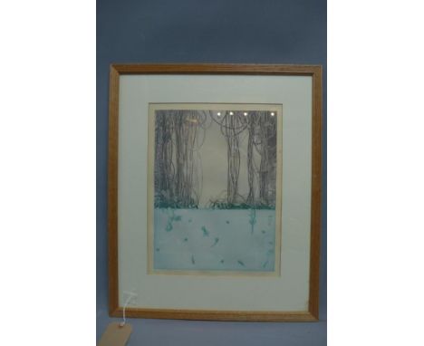 Martin Ware (British, b.1946), 'Frogs', lithograph, signed and dated 76 in pencil to lower right, numbered 31/75 