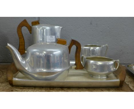 A Picquot ware tea service 