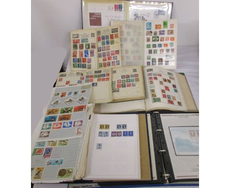 Various World stamp albums - Whole shelf