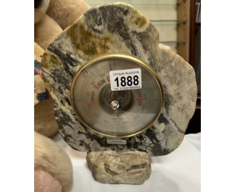 A barometer made with marble from The Isle of Skye