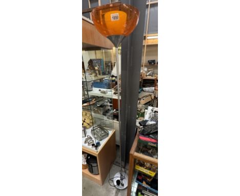 A stylish uplighter floor lamp