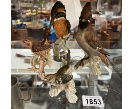 Four Goebel birds