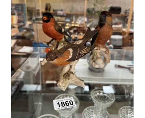 Three Goebel birds