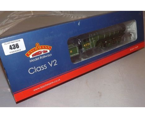 BACHMANN MODEL LOCOMOTIVE CLASS V2 4774 "GREEN ARROW" LINER DONCASTER GREEN BOXED