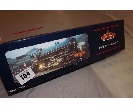 BACHMANN BRANCH LINE MODEL " SPRINGBOK " BR LINED BLACK E/EMBLEM BOXED