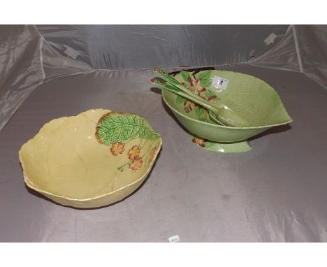 TWO CARLTONWARE FRUIT/SALAD BOWLS