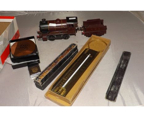 TINPLATE LOCOMOTIVE TENDER ZIPPO LIGHTER ETC