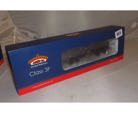 BACHMANN CLASS 3F 43257,BR BLACK ,EARLY EMBLEM BOXED