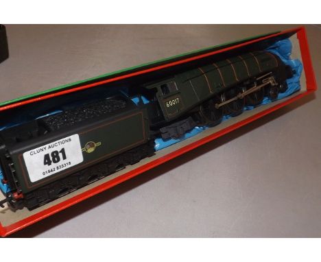 BACHMANN DIE CAST MODEL RAILWAY LOCOMOTIVE A4 CLASS GREEN LIVERY 60017 LOOSE BOX