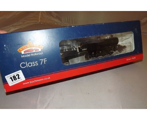 BACHMANN CLASS 7 F MODEL LOCOMOTIVE BLACK LATE CREST BOXED