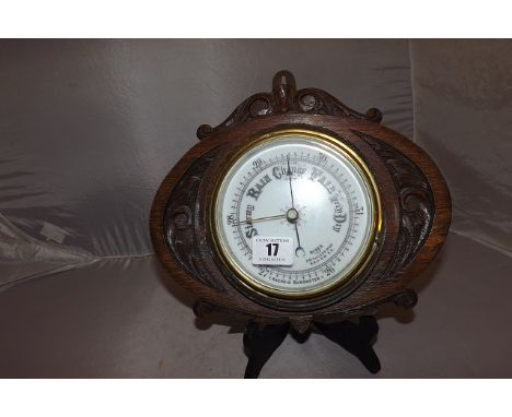 OAK BAROMETER