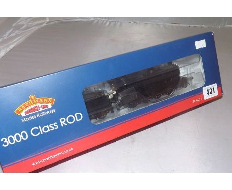 BACHMANN MODEL LOCOMOTIVE 3000 CLASS ROD 3023 BR BLACK EARLY EMBLEM BOXED