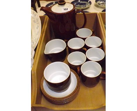 POOLE POTTERY COFFEE SET 