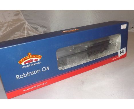 BACHMANN MODEL LOCOMOTIVE ROBINSON 04 63598 BR BLACK EARLY EMBLEM (WEATHERED0 BOXED