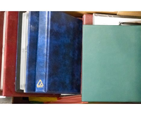 A collection of Great British illustrated first day covers in four albums  with sets to 2001.