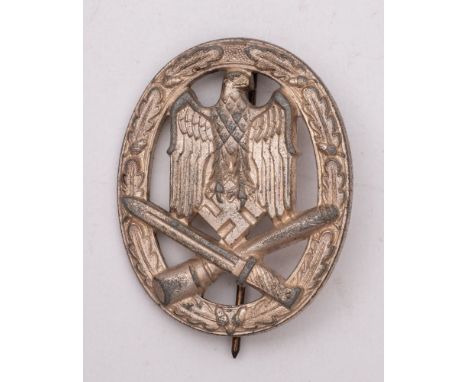 A German Army general Assault Badge. 