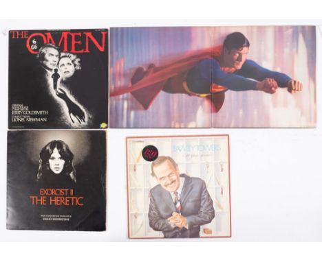3 Film and 1 TV Soundtrack Albums: including The Omen, Exorcist II, Superman, Fawlty TowersSuperman The Movie Original Soundt