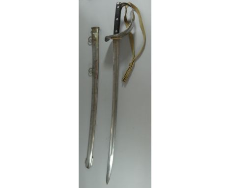 AN 1899 PATTERN CAVALRY TROOPER~S SWORDof regulation type, the blade with Ordnance marks including broad arrow and ~EFD~, iro