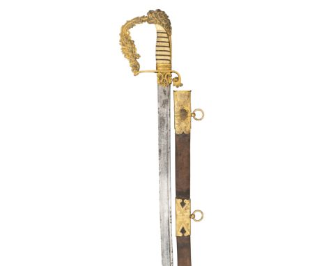 ˜A GILT-BRASS MOUNTED PRESENTATION SWORD RETAILED BY JOSEPH H. REDDELL, SWORD AND GUN MANUFACTURER TO HIS MAJESTY~S BOARD OF 