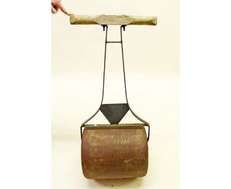 An old garden roller