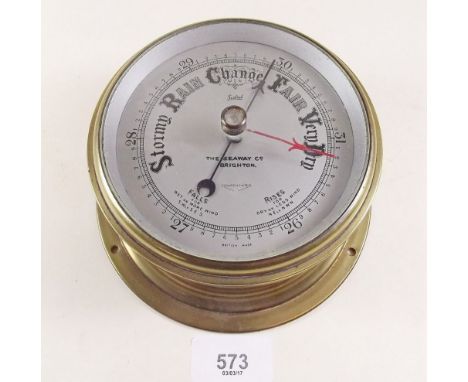 A marine barometer by Seaway