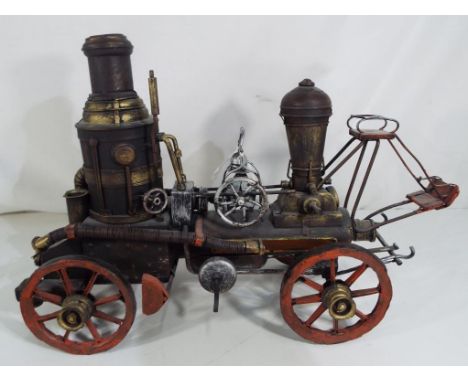 A kit-built antique style fire engine
