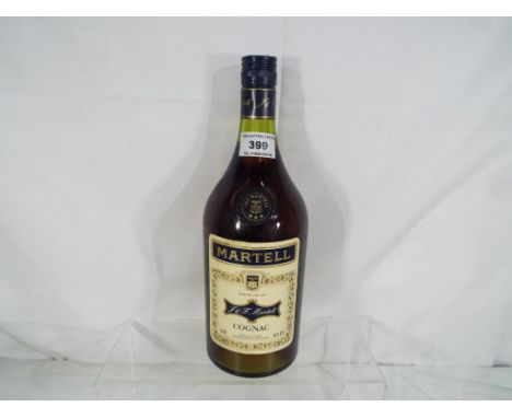 Martell Cognac, 1 litre, 35 fl oz, early bottling - Est £60 - £80 This lot MUST be paid for and collected, or delivery arrang
