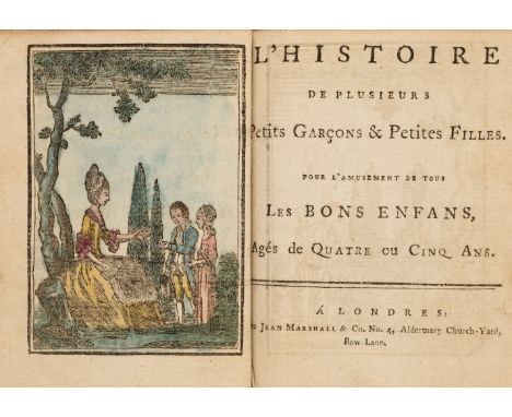 [Kilner, Dorothy]. L'histoire de plusieurs petits garcons &amp; petites filles. Pour l'amusement de tous les bons enfans, agé
