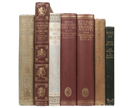 Robinson (William Heath). Bill the Minder, London: Constable &amp; Co. Ltd, 1912, 16 colour plates including frontispiece, or
