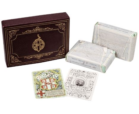 * Worshipful Company of Makers of Playing Cards. Master's pack for 1890, London: Woolley &amp; Co, 1890, the complete double 