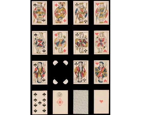 * Worldwide playing cards. Russian XP9 pattern, St. Petersburg: Imperial Playing Card Factory, circa 1885, 51 (of 52, without