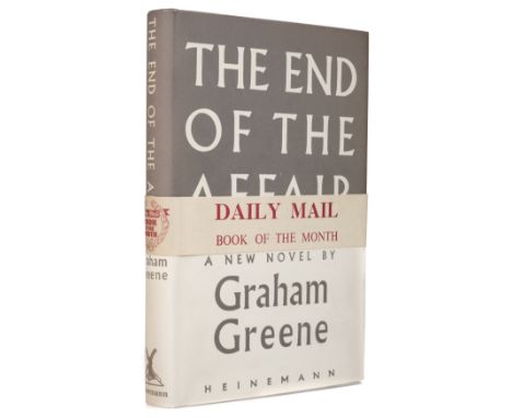 Greene (Graham). The End of the Affair, 1st edition, London: Heinemann, 1951, endpapers toned, original grey cloth gilt, dust