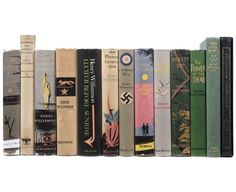 Williamson (Henry). How Dear is Life, 1st edition, London: Macdonald, 1954, lengthily inscribed by the author to Kenneth Youn