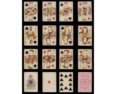 * English playing cards. Non-standard deck, London: James English, circa 1868, a complete deck of 52 colour lithographed play