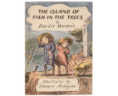 Ardizzone (Edward). The Island of Fish in the Trees, by Eva-Lis Wuorio, 1st edition, London: Dennis Dobson, 1964, colour illu