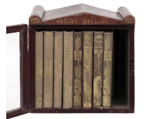 The Childs Library bookcase. The Childs Library, London: Joseph Thomas, 1839-1841, 8 volumes (of 10) comprising: The Life and