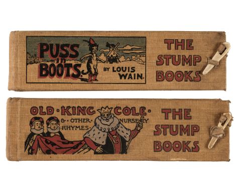 Wain (Louis). Puss in Boots by Louis Wain (The Stump Books), [London: Anthony Tregerne &amp; Co., Ltd., 1904], lacking printe