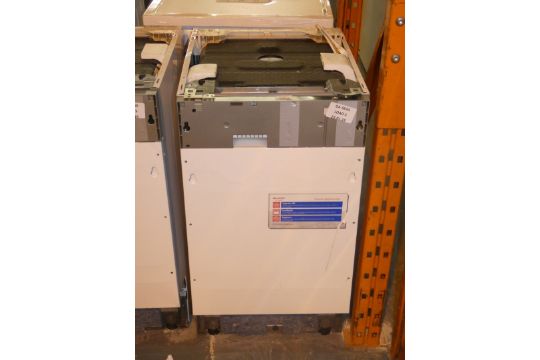 sharp slimline integrated dishwasher