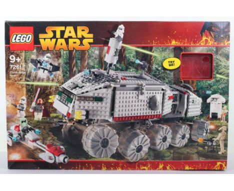 Lego Star Wars 7261 Clone Turbo Tank with light-up Mace Windu boxed, set comes previously built and displayed in original box